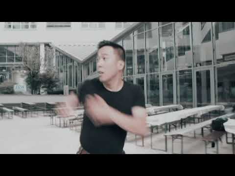 Ryan Hayashi (from Penn & Teller FOOL US) and Moustafa Hammad in Fight Scene "Mannheim Street Fight"