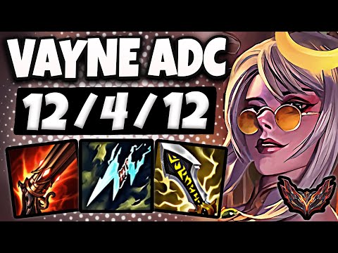 Vayne vs Kaisa [ ADC ] Lol Korea Grandmaster Patch 13.10 ✅