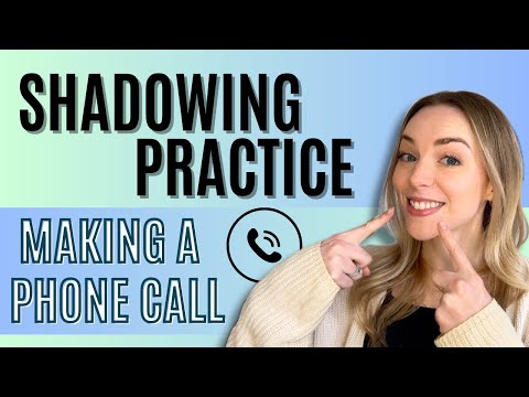 Repeat-After-Me + Shadowing Practice: Making a Phone Call
