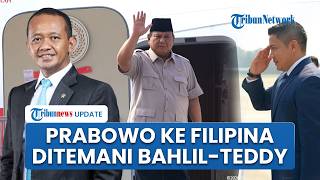 Detik-detik Prabowo Terbang ke Filipina untuk Hadiri KTT ke-48 ASEAN, Diantar Gibran sampai Bandara