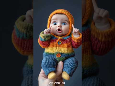 Tipi Tipi Tapa Tapa 🤣 Funny Baby Rhymes | Cute Baby Talking 56 #FunnyBaby #BabyRhymes #YouTubeShorts