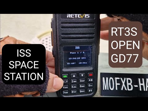 ISS - SATELLITE TRACKING - RT3S OPENGD77