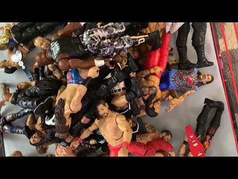 WWE Raw vs Smackdown Action Figure Draft | Rylan vs Rocco | Action Figure Collection | JAKKS, MATTEL