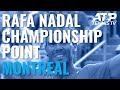 The Moment Rafael Nadal Defeated Daniil Medvedev To Win 2019 Coupe Rogers!