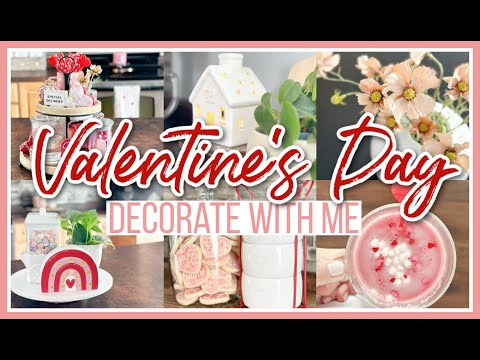 VALENTINE'S DAY DECORATE WITH ME 2023 | VALENTINE'S DAY DECOR IDEAS
