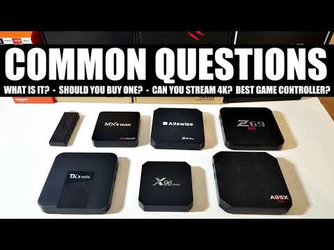 ANDROID TV BOX COMMON QUESTIONS, HINTS & TIPS Video
