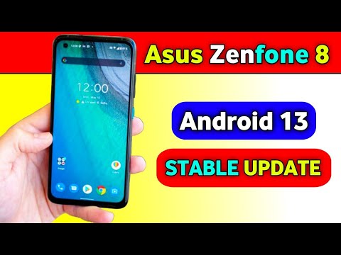Asus Zenfone 8 gets Android 13 Stable Update