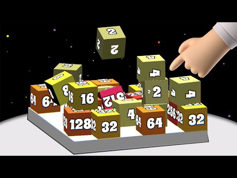 Idle 2048 3D Gameplay Walkthrough