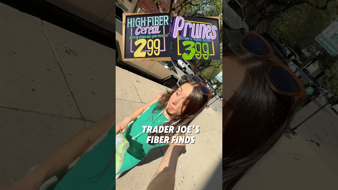 high fiber finds @traderjoes  💩 the original vid is on TikTok is @delightfullydisoriented #fiber