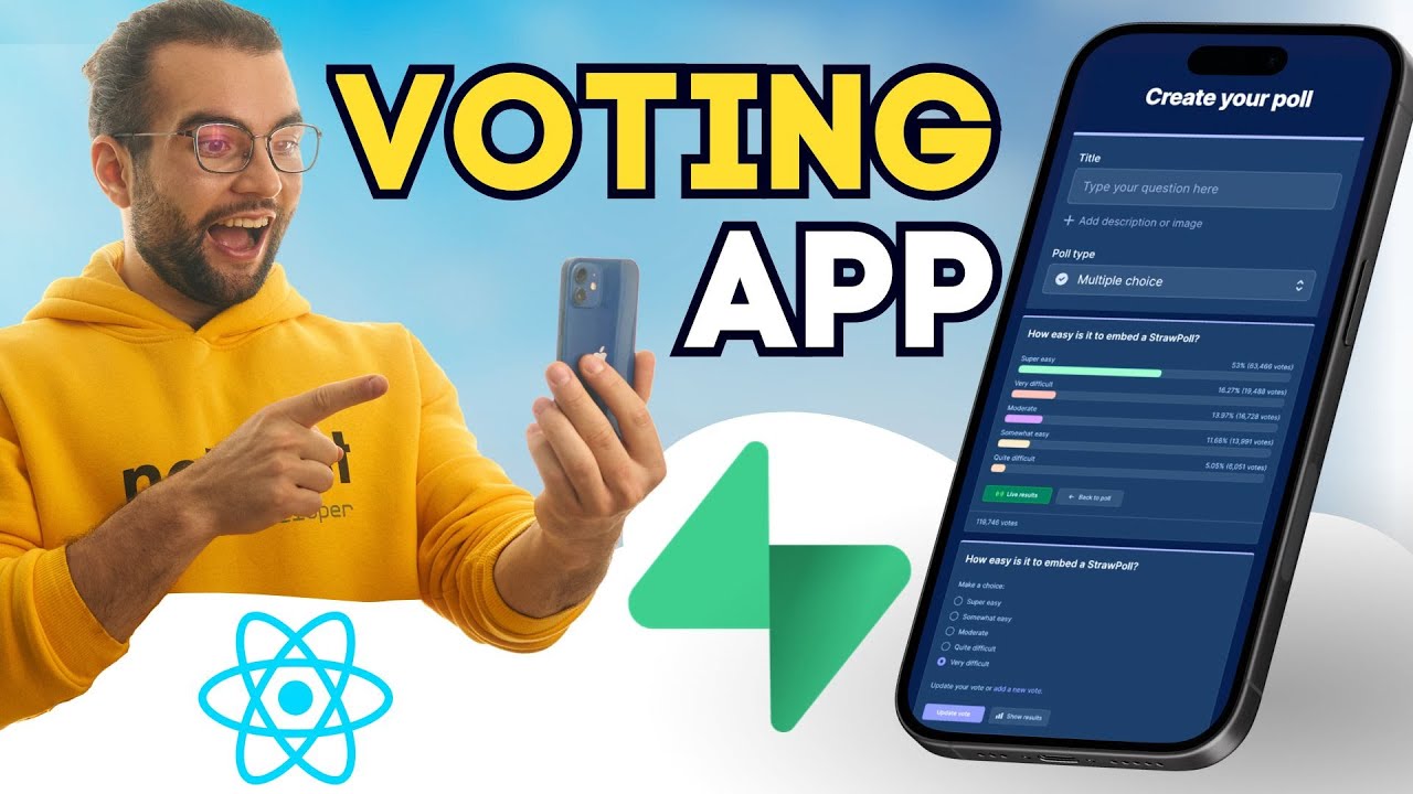 Build a Poll App with React Native & Supabase (tutorial for beginners)