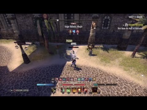 Stamina Nightblade Dps Test | 58k + Self Buffed | Wolfhunter