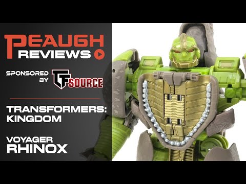 Video Review: Transformers War for Cybertron - Voyager RHINOX