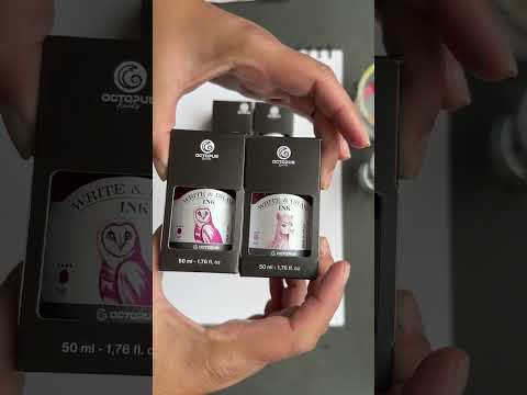 Octopus Fluid Inks Swatch Pink Colour