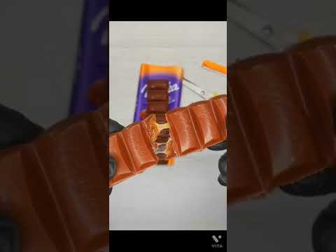 milka viral caramel chocolate 🍫