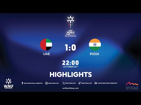WMF World Cup 2023 I Day 1 I UAE - India I Highlights
