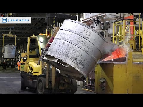 How They Build the Chevy Silverado: Inside GM Gigantic Aluminium Casting Facility