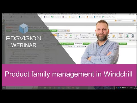 Product family management in Windchill