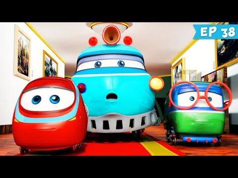 Trenulețele 🚂 Isprava eroului necunoscut - Desene animate (ep. 38) | HeyKids