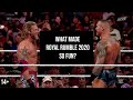 What Made Royal Rumble 2020 So Fun