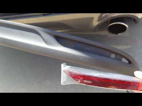How to install rear led reflector lights
