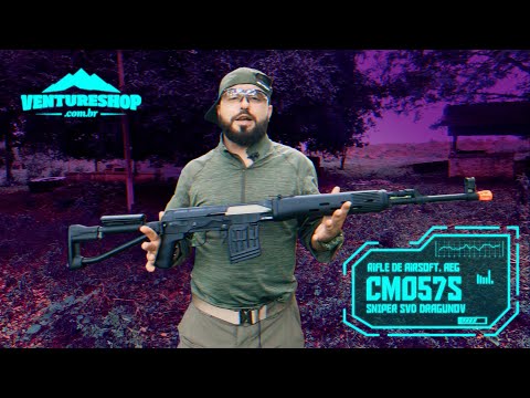 Review Sniper Airsoft AEG SVD Dragunov CM057S FULL METAL, da CYMA - VentureShop