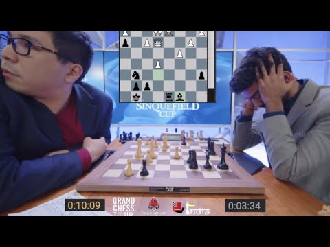 Gukesh Looks Shattered After Losing to Wesley So