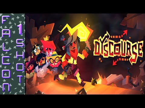 Falcon 1 Shot: Let's Play Dyscourse - How will you survive? - Gameplay Review