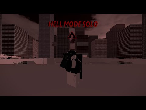 Roblox - Dummies vs Noobs (DvN) | City Solo as Assault | "Hell Mode"