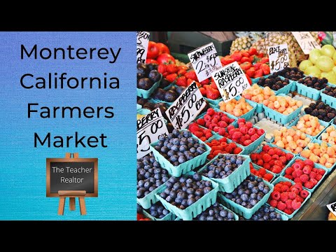 Monterey, California Farmers Market