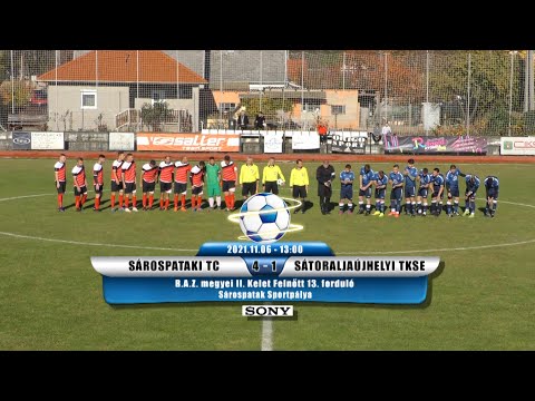Sárospataki TC - Sátoraljaújhelyi TKSE 4-1 (1-0)     (2021.11.10.)