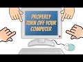 How To Properly Shut Down Your Computer For Dummies