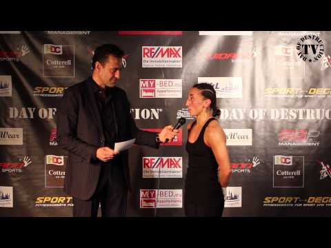 Meryem Uslu Post-Fight Interview - DoD 10