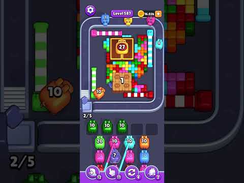 Pixel Flow Level 587 Walkthrough