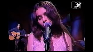 Mazzy Star - Bells Ring 🔔 (Live Acoustic at MTV&#39;s Most Wanted in 1994, AI Remastered + Lyrics)