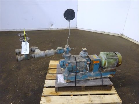 Used- Kinney Two-Stage Liquid Ring Vacuum Pump - stock # 48001006