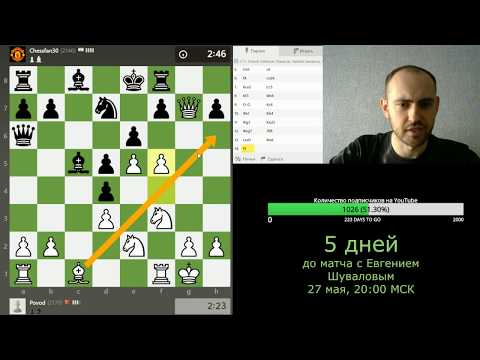 Если он рокирует, всем будет страшно. Шахматы, блиц.