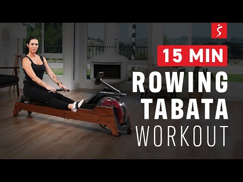 15-Minute Tabata Rowing Workout for All Levels with Dana Simonelli