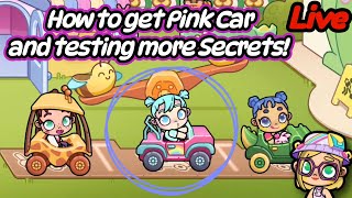 LIVE! PINK CAR and More RAINBOW DAYCARE SECRETS TODDLERS in Avatar World!