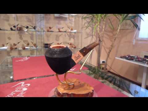 Pipa radica rhodesian fatta a mano - www.paronellipipe.it