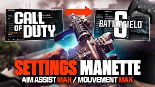 LA MEILLEURE AIM ASSISTS POUR BATTLEFIELD 6 🎮 (comme sur COD)