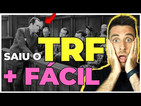 NOVO CONCURSO TRF 3 PUBLICADO | O TRF + FÁCIL DA HISTÓRIA?🤔