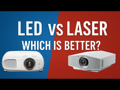 Projector with Led light or Laser light: Which is Better