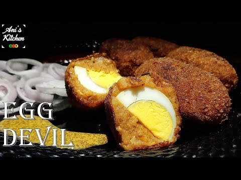 Egg Devil | Dim'er Devil | Easy Step by Step making-Ani's Kitchen