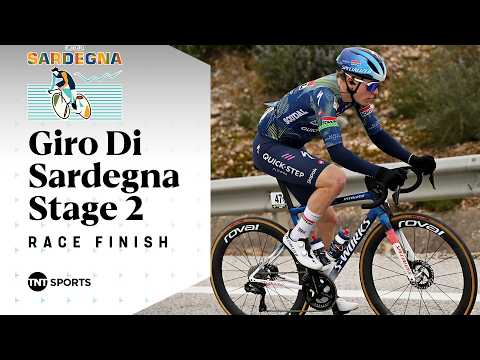 TIMED TO PERFECTION 🚨 | Giro di Sardegna Stage 2 Final KM's | TNT Sports Cycling
