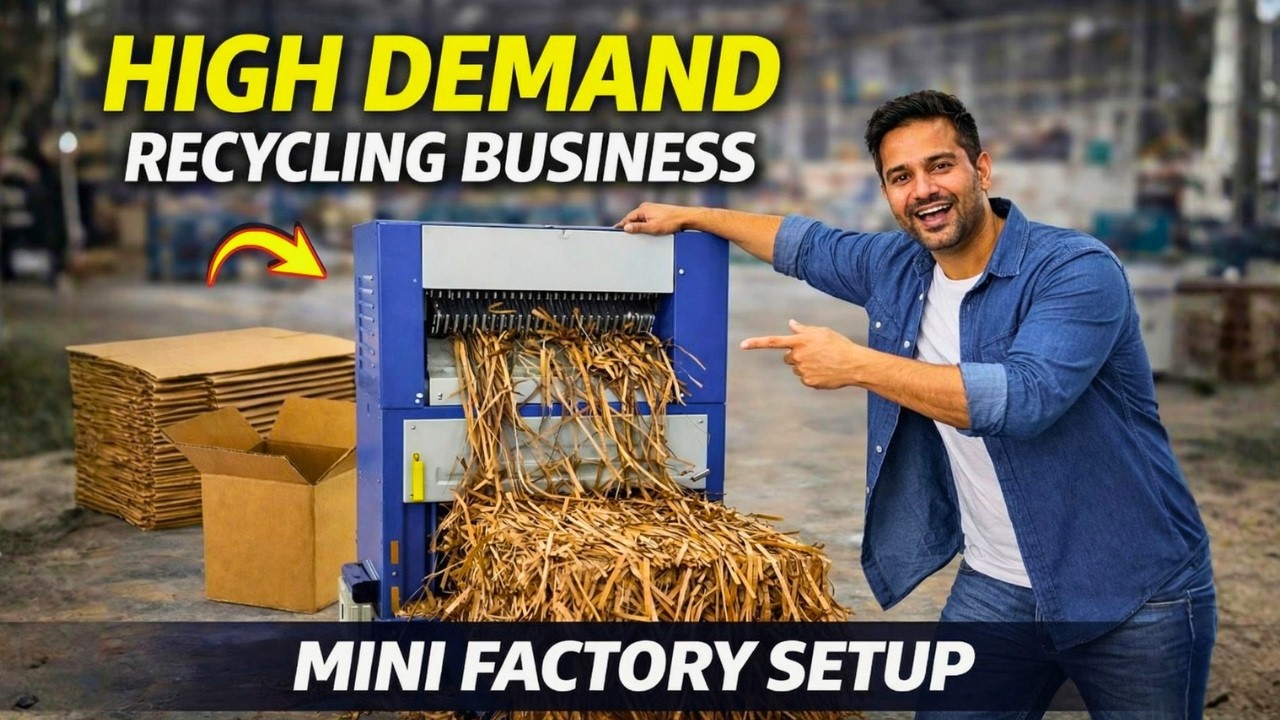 Attività di riciclo del cartone: un'idea imprenditoriale in forte crescita (2026)