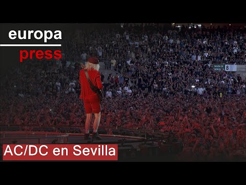AC/DC hace vibrar Sevilla con su hard-rock en su primer concierto