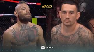 Download lagu Conor McGregor & Max Holloway staredown across the Octagon at #UFC329 mp3