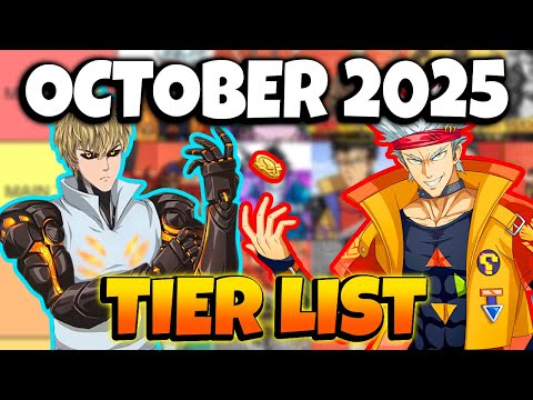 OCTOBER 2025 TIER LIST! | One Punch Man The Strongest South East Asia!