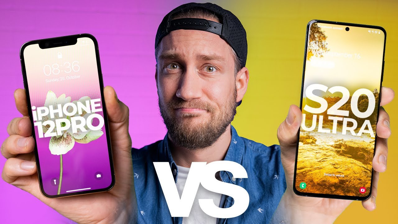 iPhone 12 Pro vs Samsung Galaxy S20 Ultra! | VERSUS