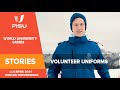 Lucerne2021 Winter Universiade Volunteer Uniforms ️